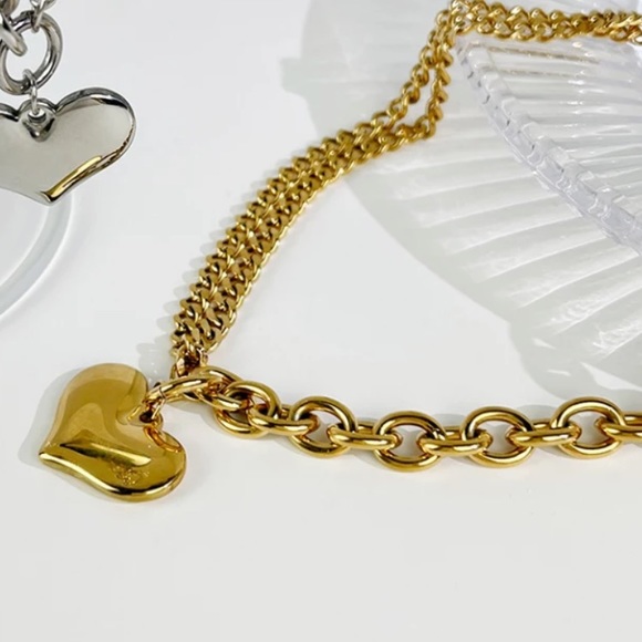 GP Heart Pendant necklace - Picture 6 of 6